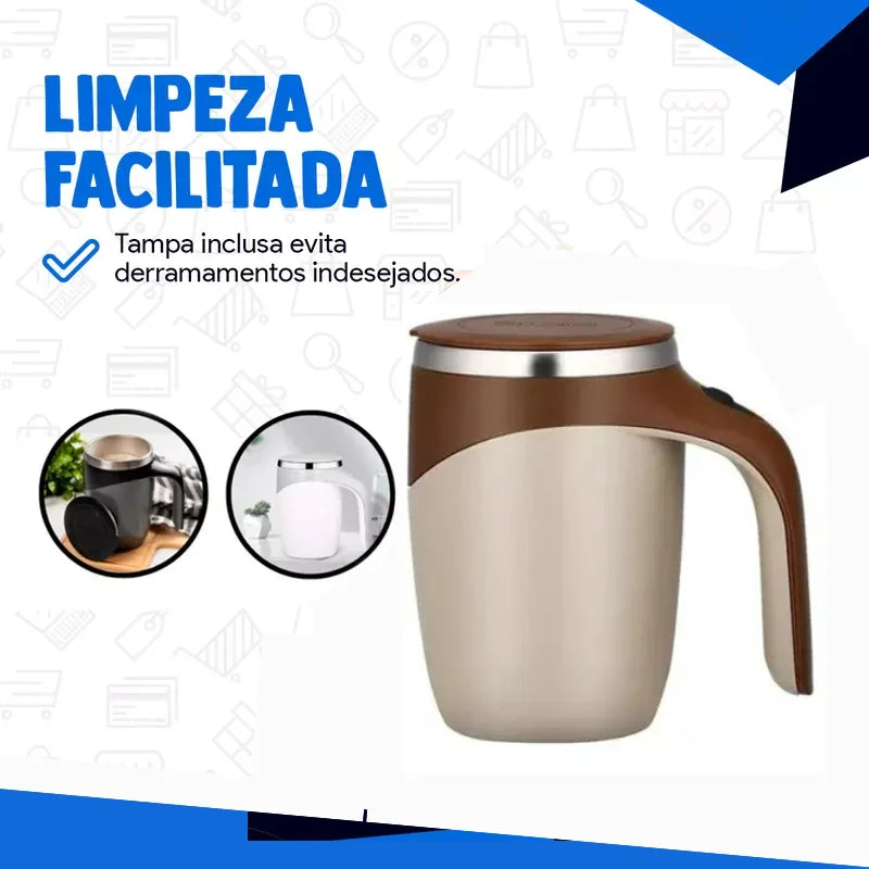 Caneca Mixer Magnética Automática