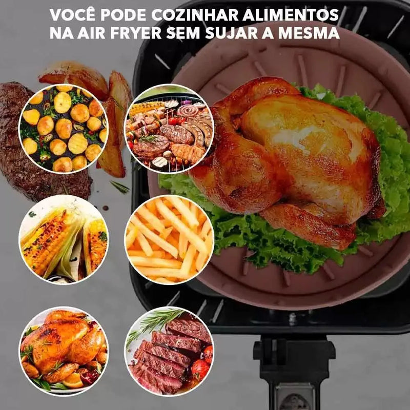 Kit 6 Capas Protetoras de Silicone para AirFryer